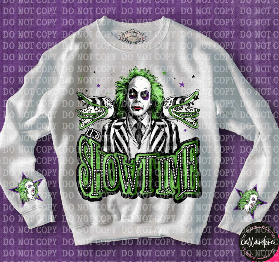 It's Showtime Sweatshirt - Completed Apparel Item