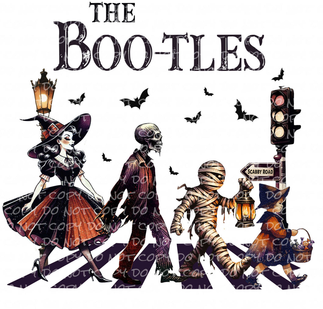 The BOO-TLES | DTF Ready to Press or Sublimation Transfer