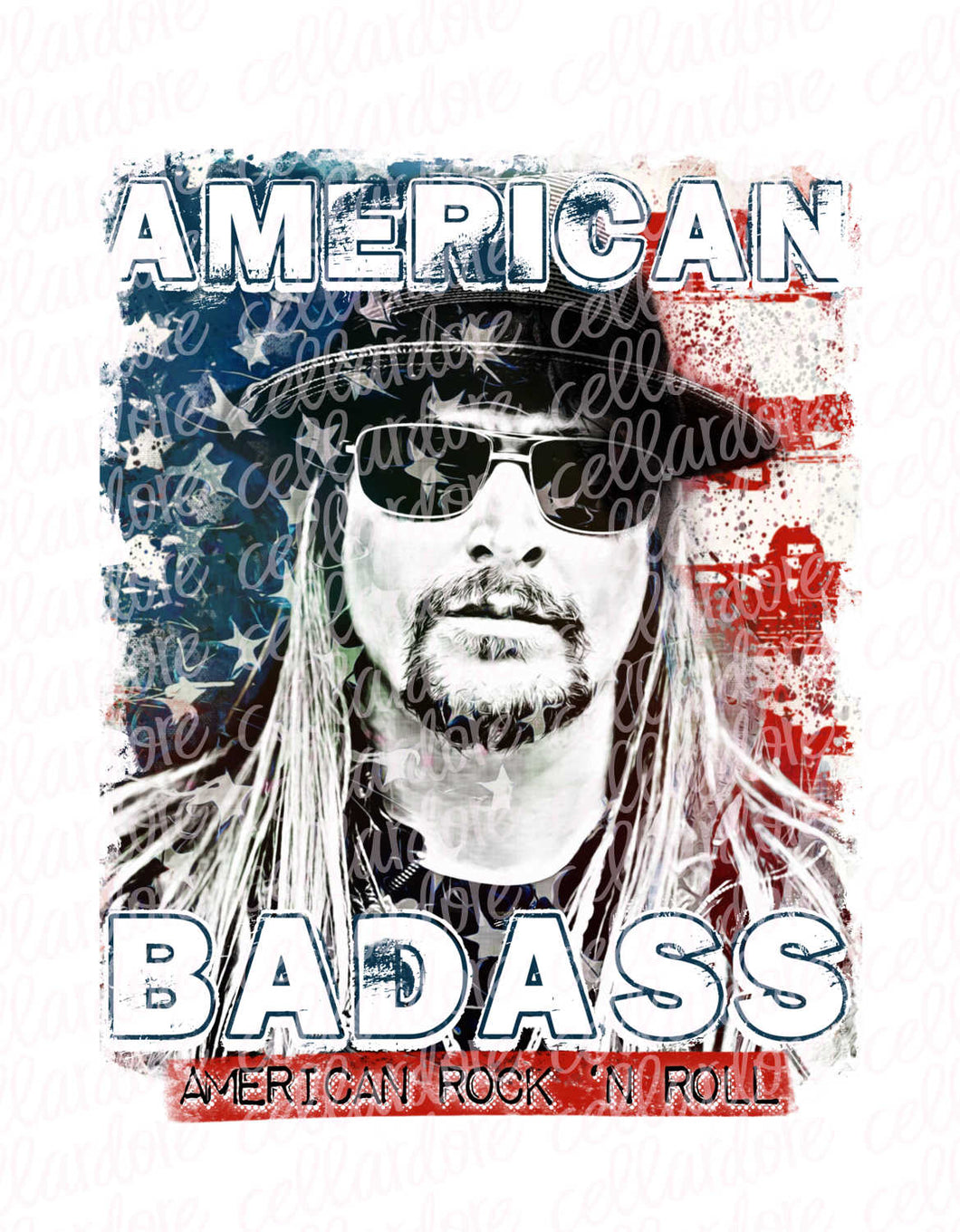 American Badass | DTF Ready to Press or Sublimation Transfer