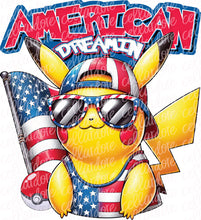 Load image into Gallery viewer, American Dreamin&#39; - DTF Ready to Press Transfer
