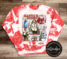 Load image into Gallery viewer, Bleached Red Crewneck Sweatshirt (Multiple Designs) - Completed Apparel Items
