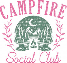 Load image into Gallery viewer, Campfire Social Club | DTF Ready to Press or Sublimation Transfer
