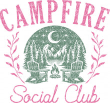 Load image into Gallery viewer, Campfire Social Club | DTF Ready to Press or Sublimation Transfer
