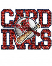 Load image into Gallery viewer, Baseball Faux Embroidery Patch - STL | DTF Ready to Press or Sublimation Transfer
