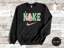 Load image into Gallery viewer, Christmas Tree Logo - Completed Apparel Items
