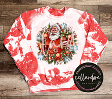 Load image into Gallery viewer, Bleached Red Crewneck Sweatshirt (Multiple Designs) - Completed Apparel Items
