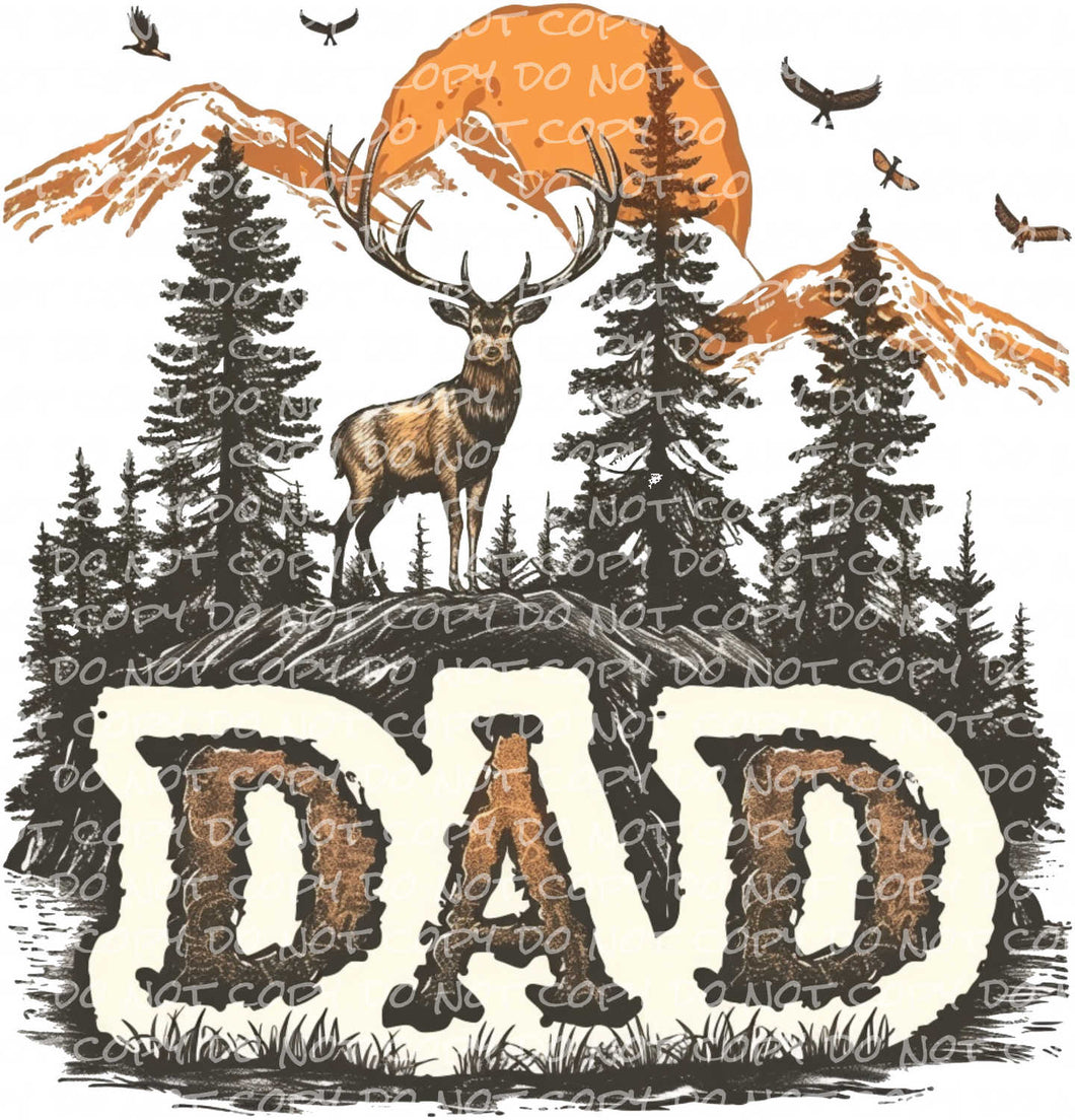 DAD | DTF Ready to Press or Sublimation Transfer