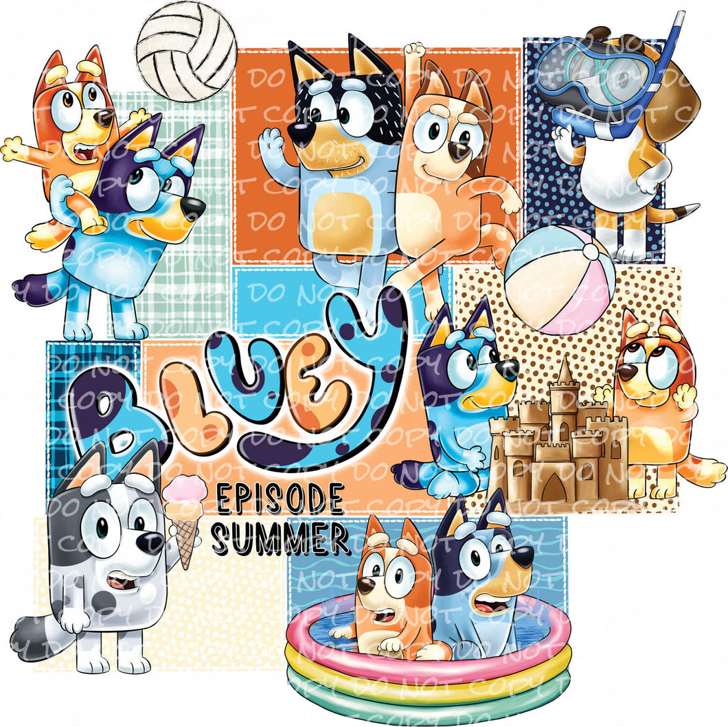 Episode Summer | DTF Ready to Press or Sublimation Transfer