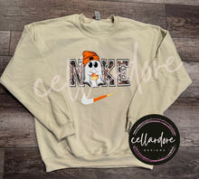 Load image into Gallery viewer, Candy Corn Ghostie Logo Sweatshirt - Completed Apparel Items
