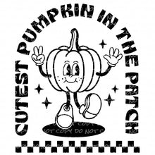 Load image into Gallery viewer, Fall Cutest Pumpkin in the Patch Kids Autumn | DTF Ready to Press or Sublimation Transfer
