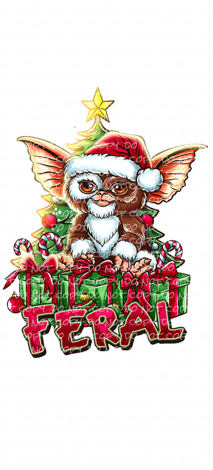 Fa La La La Feral with optional pocket | DTF Ready to Press or Sublimation Transfer