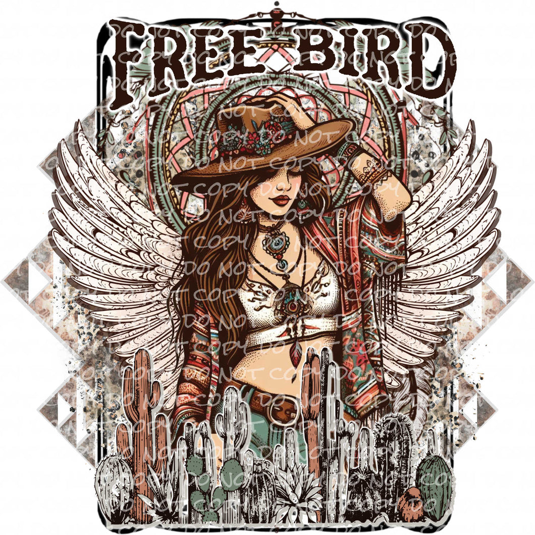 Free Bird | DTF Ready to Press or Sublimation Transfer