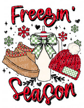 Load image into Gallery viewer, Freezin&#39; Season | DTF Ready to Press or Sublimation Transfer
