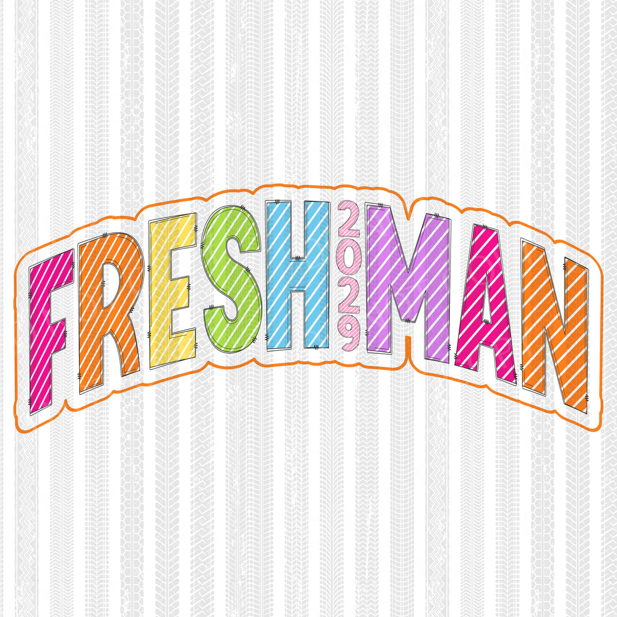 Freshman (2029 Grad) | DTF Ready to Press or Sublimation Transfer ...