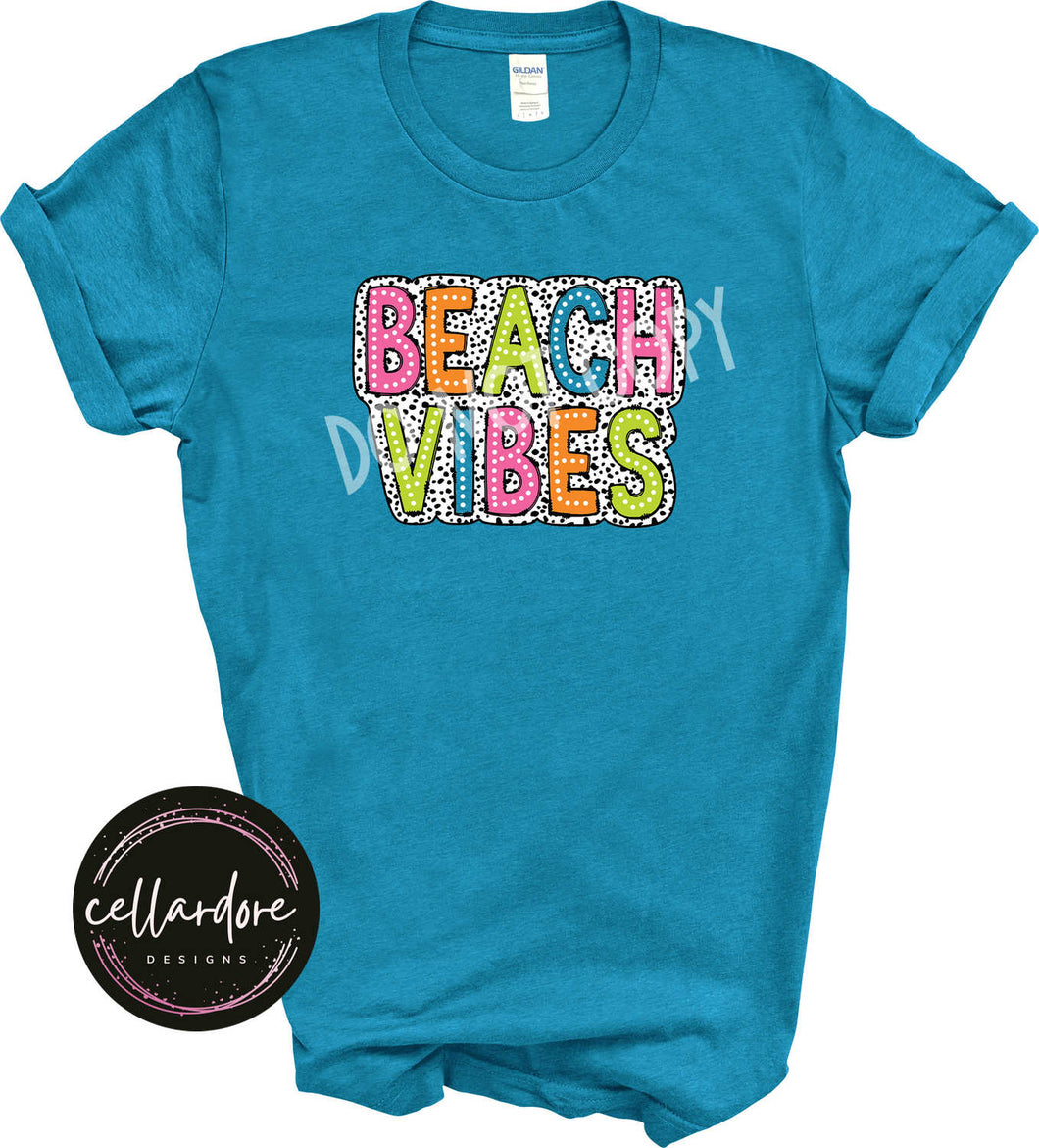 Beach Vibes Dalmatian Tee