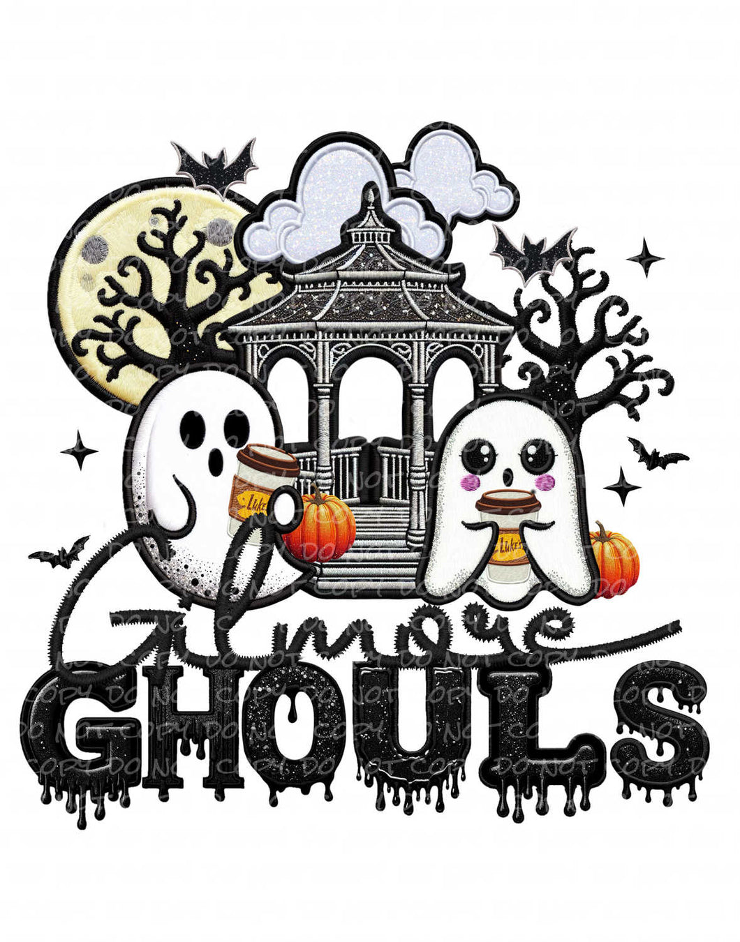 Gilmore Ghouls | DTF Ready to Press or Sublimation Transfer