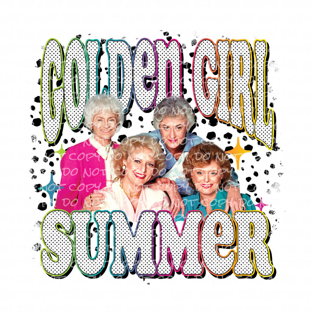 G Girls Summer | DTF Ready to Press or Sublimation Transfer