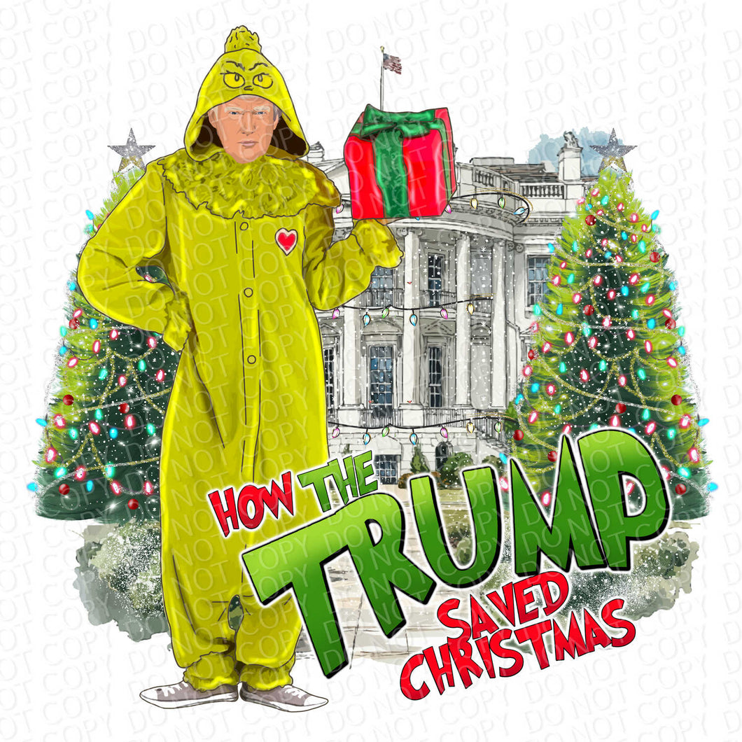 Trump Christmas Movie Series | DTF Ready to Press or Sublimation Transfer