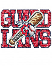 Load image into Gallery viewer, Baseball Faux Embroidery Patch - Cleveland | DTF Ready to Press or Sublimation Transfer
