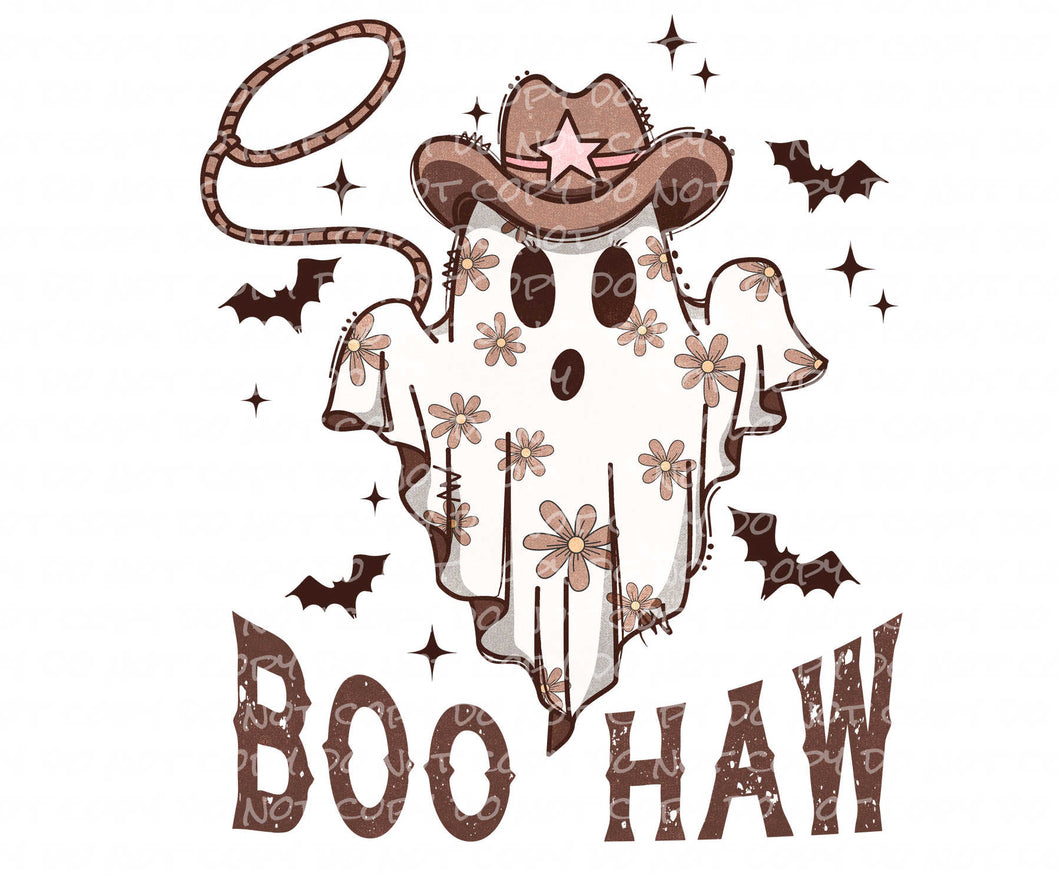 Boo Haw | DTF Ready to Press or Sublimation Transfer