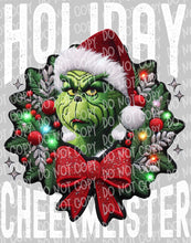 Load image into Gallery viewer, Holiday Cheermeister | DTF Ready to Press or Sublimation Transfer
