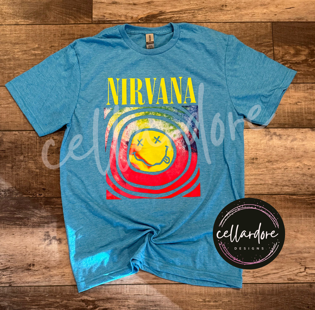 Nirvana Smiley tee