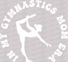 Load image into Gallery viewer, In My Gymnastics Mom Era - with optional pocket - DTF Ready to Press or Sublimation Transfer
