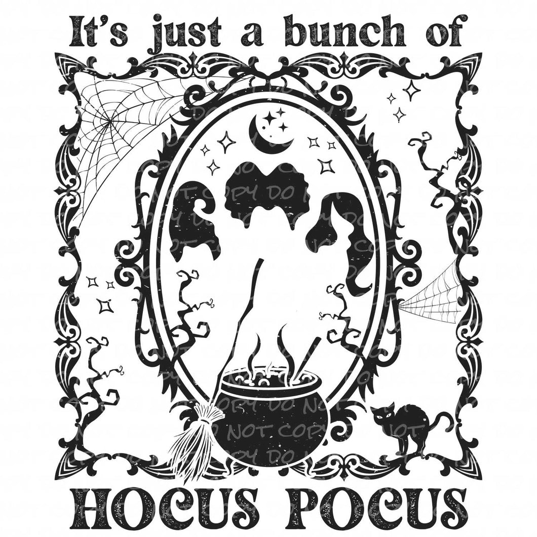 Hocus Pocus Halloween Witches Sisters | DTF Ready to Press or Sublimation Transfer