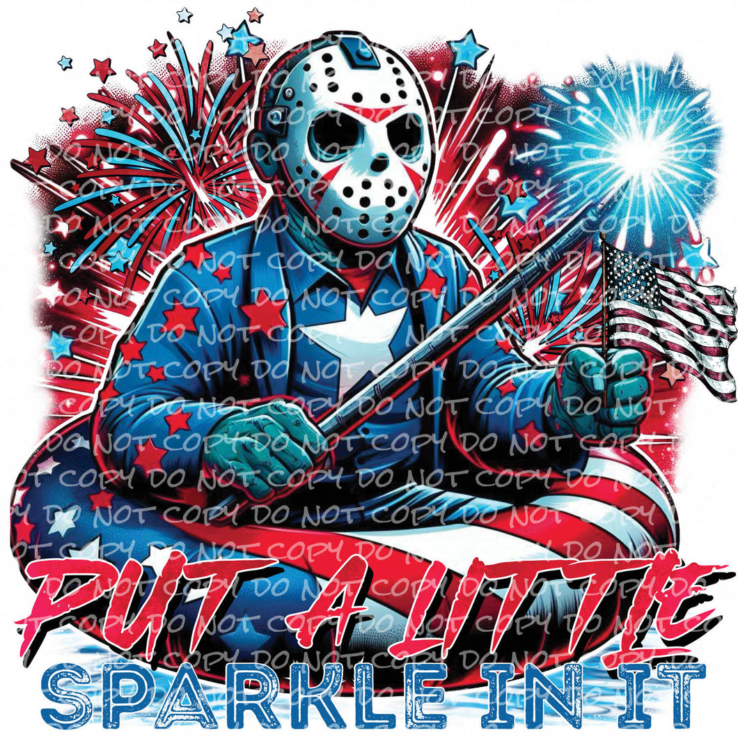 Put a Little Sparkle in it | DTF Ready to Press or Sublimation Transfer