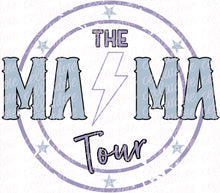 Load image into Gallery viewer, The M A M A Tour - front and back set - DTF Ready to Press Transfer
