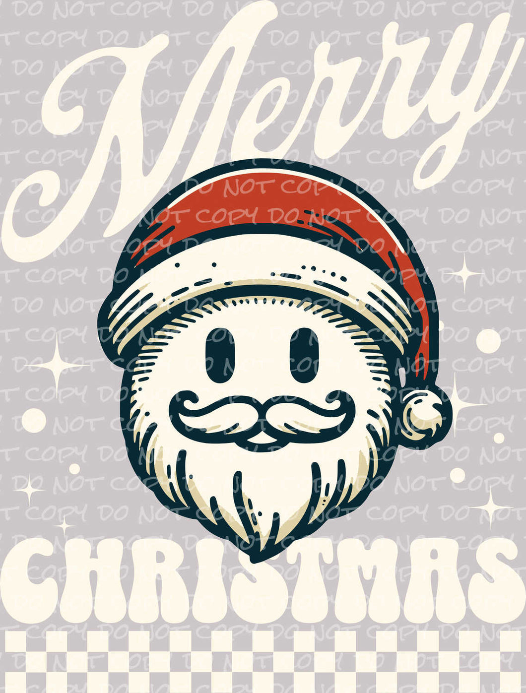 Merry Christmas | DTF Ready to Press or Sublimation Transfer