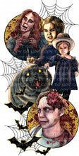 Load image into Gallery viewer, Halloween Pet Graveyard with optional sleeve | DTF Ready to Press or Sublimation Transfer
