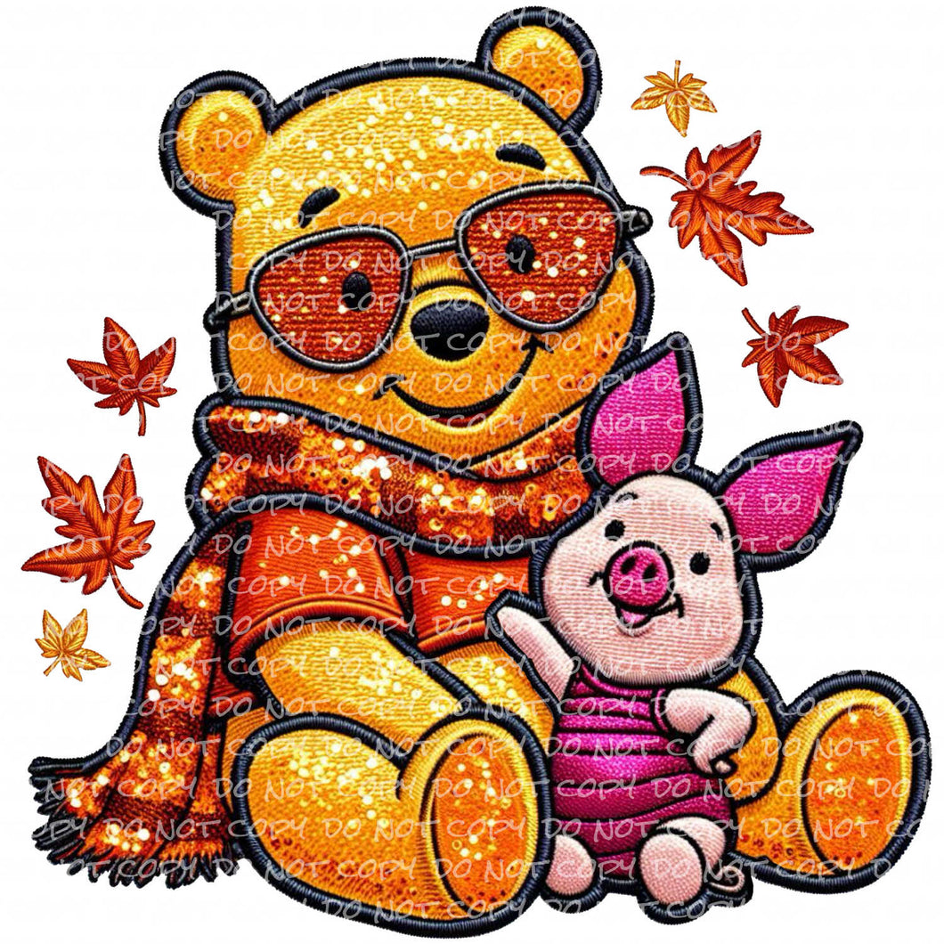 Beary Fall | DTF Ready to Press or Sublimation Transfer