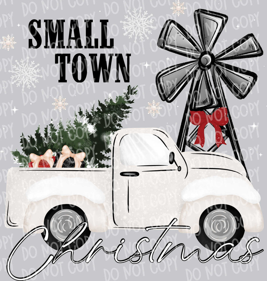 Small Town Christmas | DTF Ready to Press Transfer