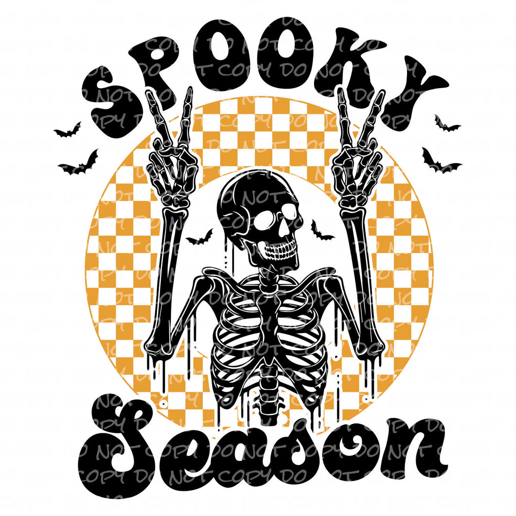 Spooky Season | DTF Ready to Press or Sublimation Transfer