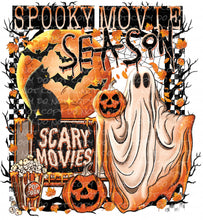 Load image into Gallery viewer, Spooky Movie Season (4 Design Options) | DTF Ready to Press or Sublimation Transfer
