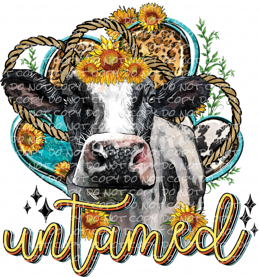 Untamed | DTF Ready to Press or Sublimation Transfer