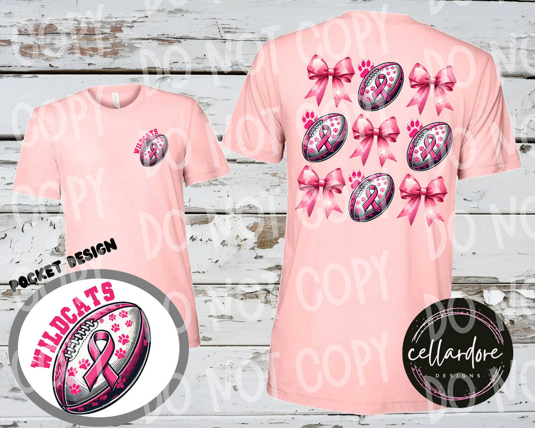 Wildcats Pink Out (Breast Cancer) - Completed Apparel Item