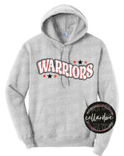 Load image into Gallery viewer, Warriors Waved Stars - Completed Apparel Item
