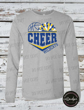 Load image into Gallery viewer, Wildcats Basketball Cheer - Completed Apparel Items
