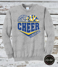 Load image into Gallery viewer, Wildcats Basketball Cheer - Completed Apparel Items
