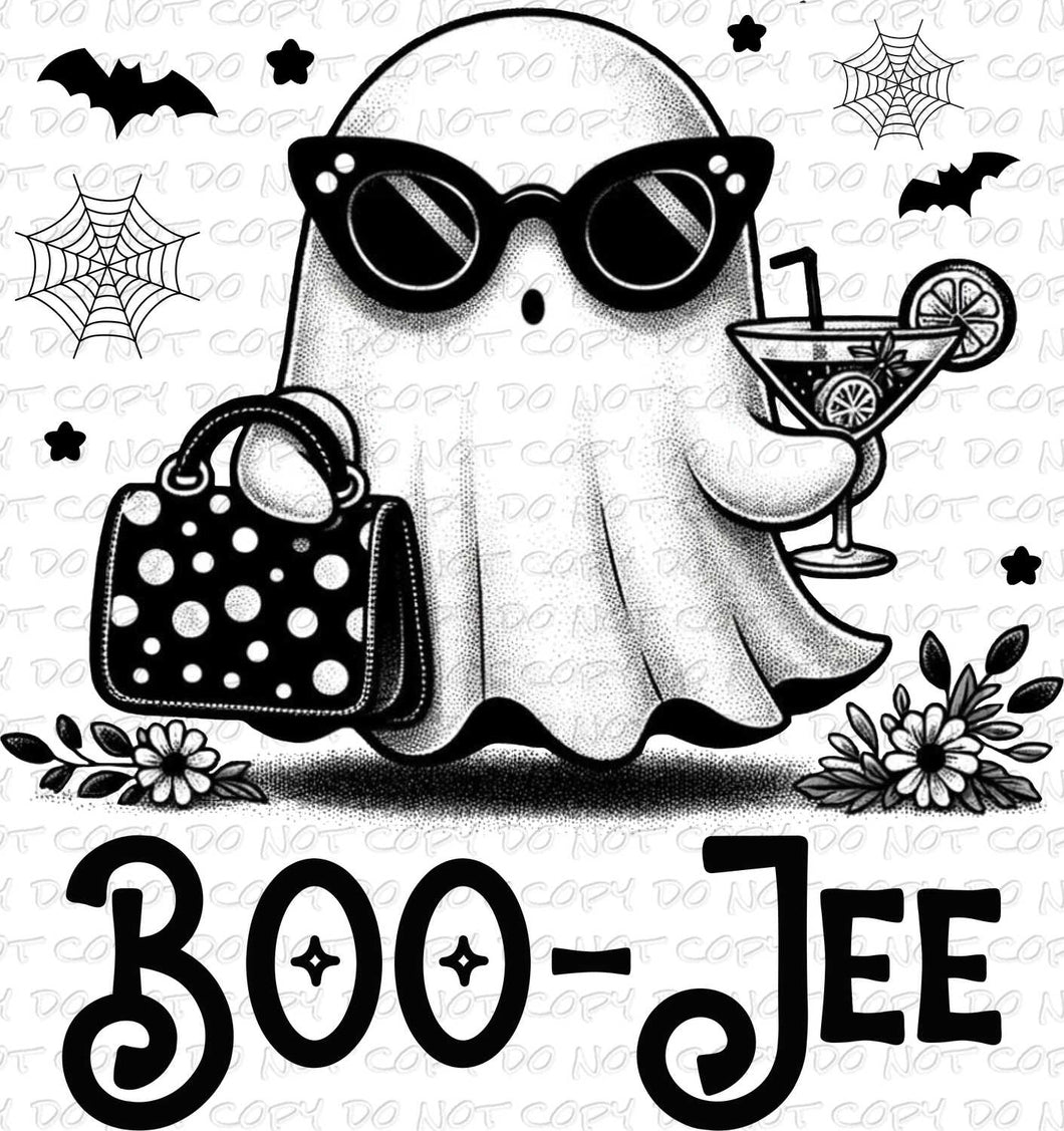 Boo-Jee | DTF Ready to Press or Sublimation Transfer