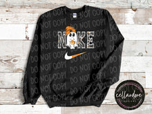 Load image into Gallery viewer, Candy Corn Ghostie Logo Sweatshirt - Completed Apparel Items
