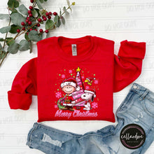 Load image into Gallery viewer, Merry Christmas Sweatshirt - Completed Apparel Items
