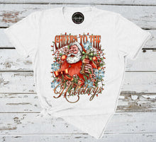 Load image into Gallery viewer, Cheers to the Holidays Cocacola  - Completed Apparel Item
