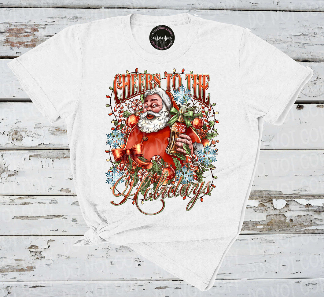 Cheers to the Holidays Cocacola  - Completed Apparel Item