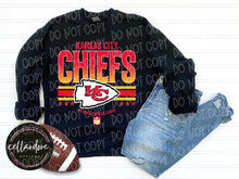 Load image into Gallery viewer, K C Football - Completed Apparel Item
