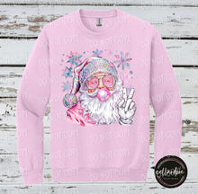 Load image into Gallery viewer, Disco Santa Sweatshirt (Youth/Adult) - Completed Apparel Item
