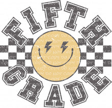 Load image into Gallery viewer, Fifth Grade | DTF Ready to Press or Sublimation Transfer
