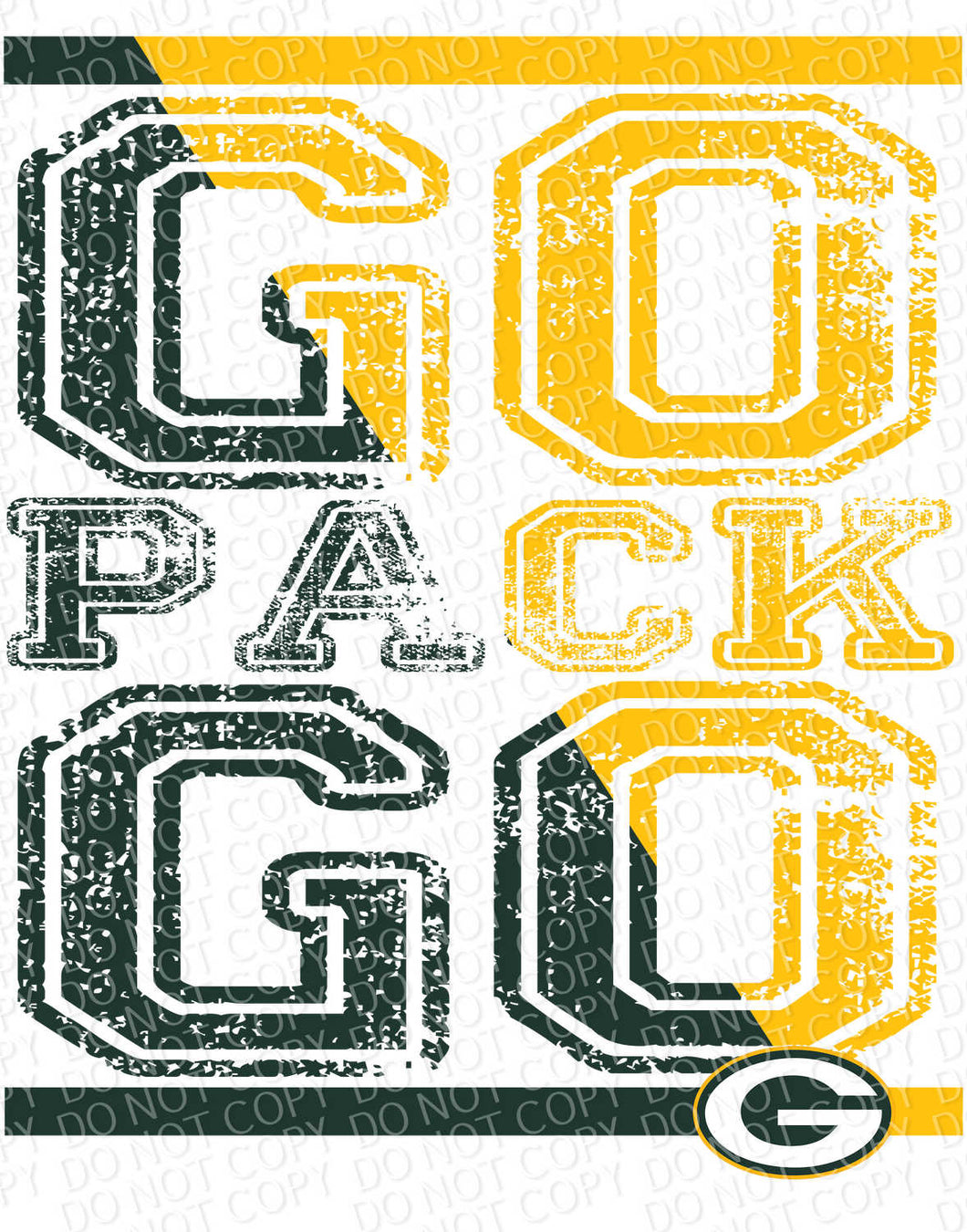 Go Pack Go | DTF Ready to Press or Sublimation Transfer